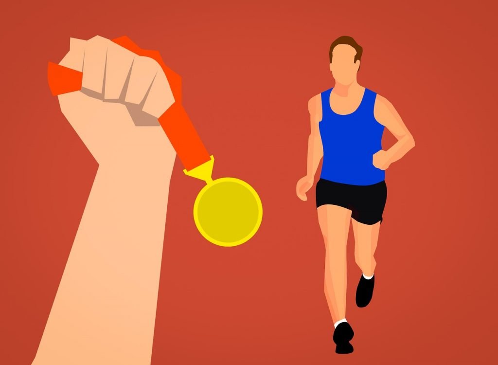 medaglia atleta